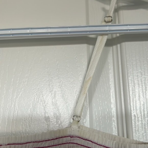 Rainbow stripped beaded tube top - Picture 7 of 9